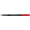 Marker Faber-Castell Multimark, incl. speciale gum, rood, M, permanent