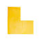 Marquage de places de stationnement Durable, autocollant en forme de L, pour sols, 10 p.