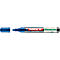 Marqueur de peinture bleu Edding 50 Ecoline avec bouchon retiré.