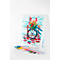 Marqueur acrylique edding creativ, jeu de 12, convient pour de nombreuses surfaces, différentes largeurs de trait, diverses couleurs