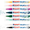 Marqueur acrylique edding, set de 8, convient pour de nombreuses surfaces, pointe ogive, diverses couleurs
