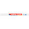 Marqueur craie edding 4085 , pour surfaces lisses, largeur de trait 1-2 mm, pointe ogive, blanc