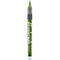 Marqueur métallique Karin Déco Brush, pour surfaces noires &amp; blanches, résistant à la lumière, permanent, 1 pièce, vert clair