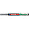 Marqueur Edding gris avec lettrage rouge, bleu et vert. Inscription : Edding 51 Ecoline.