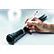Marqueur permanent Pica BIG Ink Marker XL, pour surfaces lisses &amp; sèches, pointe d'écriture spéciale, résistant à l'eau &amp; à l'effacement, couleur d'encre blanche