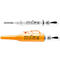 Marqueur permanent Pica BIG Ink Marker XL, pour surfaces lisses &amp; sèches, pointe d'écriture spéciale, résistant à l'eau &amp; à l'effacement, couleur d'encre blanche