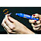 Marqueur permanent Pica BIG Ink Marker XL, pour surfaces lisses &amp; sèches, pointe d'écriture spéciale, résistant à l'eau &amp; à l'effacement, couleur d'encre bleue