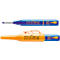 Marqueur permanent Pica BIG Ink Marker XL, pour surfaces lisses &amp; sèches, pointe d'écriture spéciale, résistant à l'eau &amp; à l'effacement, couleur d'encre bleue