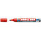Marqueur pour tableau 250 edding, 10 p., rouge
