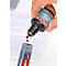 L'encre de recharge goutte du flacon dans un marqueur Edding. Inscription: Edding BT30.