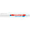 Marqueur pour verre edding 95, pour surfaces en verre et tableaux blancs, largeur de trait 1,5-3 mm, pointe ronde, blanc