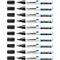 Marqueurs à whiteboard TZ1, pour flipcharts et whiteboards, noir 10 p.