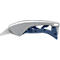 Martor 610 XDR veiligheidsmes, 3-in-1 hendel, automatische terugtrekking lemmet, metaal detecteerbaar, L 158 x B 27 x H 76 mm, staal/aluminium/kunststof, blauw