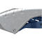 Martor 610 XDR veiligheidsmes, 3-in-1 hendel, automatische terugtrekking lemmet, metaal detecteerbaar, L 158 x B 27 x H 76 mm, staal/aluminium/kunststof, blauw