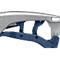 Martor 610 XDR veiligheidsmes, 3-in-1 hendel, automatische terugtrekking lemmet, metaal detecteerbaar, L 158 x B 27 x H 76 mm, staal/aluminium/kunststof, blauw