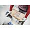 Martor 610 XDR veiligheidsmes, 3-in-1 hendel, automatische terugtrekking lemmet, metaal detecteerbaar, L 158 x B 27 x H 76 mm, staal/aluminium/kunststof, blauw