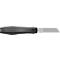 Martor Secubase 383 veiligheidsmes, ergonomisch, instelbare snijdiepte, automatisch terugtrekkend mes, L 170,5 x B 25 x H 34 mm, staal/GRP, zwart