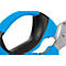 Martor Secumax 565 veiligheidsschaar, ergonomisch, draadinkeping en klauwen, speciale snede, L 218 x H 83 mm, roestvrij staal/GRP, blauw-zwart
