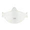 Masque respiratoire blanc avec logo 3M.