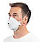 Masque de protection respiratoire 3M Aura Cool Flow 9332+, à usage unique, type masque à particules FFP3, EN 149:2001 + A1:2009, avec valve, polypropylène, blanc, 10 pièces