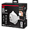Masque de protection respiratoire 3M Aura Cool Flow 9332+, à usage unique, type masque à particules FFP3, EN 149:2001 + A1:2009, avec valve, polypropylène, blanc, 10 pièces