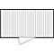Materiaalcontainer MC 1400, gegalvaniseerd, gemonteerd, met houten bodem