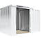Materiaalcontainer mod. 1220, gelakt, gemonteerd