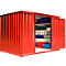 Materiaalcontainer mod. 1320, gelakt, gemonteerd