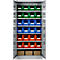 Materiaalkast MSI 2409, met 24 bakken, blank aluminium 