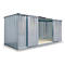 Materialcontainer MC 1500, verzinkt, zerlegt, mit Holzfussboden