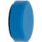 MAUL aimant MAULpro Recycling, rond, avec bord à facettes, force d'adhérence jusqu'à 0,6 kg, Ø 29 mm, 85 % plastique recyclé laqué, bleu, 20 pièces