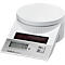 MAUL Briefwaage MAULtronic S, bis 2000 g, Display, Solarbetrieben, Abschaltautomatik, Ein-Tasten-Bedienung, Hold-Funktion, weiss