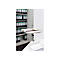 MAUL Ergonomisch bureau, serie 930, wit