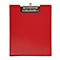 MAUL klemmap flexx, A4, met klembeugel, rood