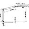 MAUL ledbureaulamp Atlantic, tafelklem, wit