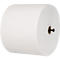 Grote witte papieren rol met zwarte doorn.