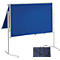 MAUL Moderationstafel Visuboard profi 2, klappbar, beidseitig Textil, blau + Tragetasche GRATIS