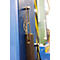 MAUL neodymium staafmagneet, houdkracht 2,4 kg, 4 stuks, 10 x H 20 mm, stalen behuizing, licht zilver