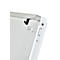 MAUL office flipchart, bord B 70 x H 100 mm, incl. plateau, traploos in hoogte verstelbaar, vierpootsbodem, vastzetbare dubbele zwenkwielen, wit