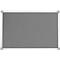 MAUL Pinnwandtafel 2000, Textil, grau, 600 x 900 mm