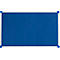 MAUL prikbord 2000, textiel, blauw, 1000 x 1500 mm