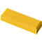 MAUL Rechteckmagnete, 53 x 18 x 10 mm, 20 Stück, gelb