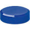 MAUL ronde magneten, kunststof &amp; metaal, fijne structuur, kleefkracht 600 g, ø 29 x 11 mm, blauw, 20 st.