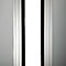 MAUL scheidingswandsysteem MAULconnecto, 2 x donker akoestisch vlies, 1 x whiteboard, klittenband, staander, H 1800 x B 1000 mm, zilver