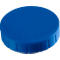 MAUL solidmagneten, Ø 20 x 7,5 mm, 10 stuks, blauw