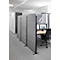 MAUL Stellwandsystem MAULcocoon Akustik, B 1000 x H 1800 mm, dunkelgraue Oberfläche, anthrazit