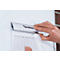 MAUL tableau blanc MAULpro, 900 x 1200 mm, avec rails magnétiques, surface laquée,