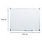 MAUL tableau blanc MAULpro, 900 x 1200 mm, avec rails magnétiques, surface laquée,