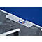 MAUL Tableau d'animation Pro, textile, bleu/tableau blanc + set de cartes d'animation avec 360 cartes et 200 épingles