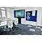 MAUL Tableau d'animation Pro, textile/textile bleu + set de cartes d'animation avec 360 cartes et 200 épingles